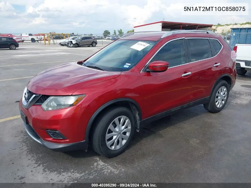 5N1AT2MT1GC858075 2016 Nissan Rogue S