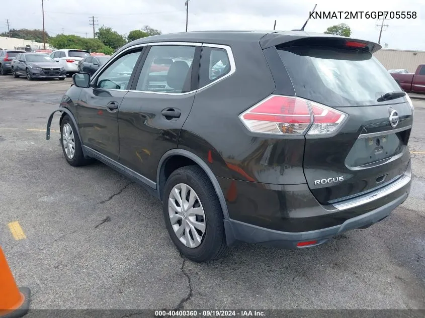 KNMAT2MT6GP705558 2016 Nissan Rogue S