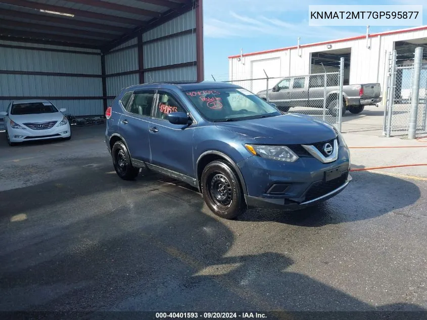 KNMAT2MT7GP595877 2016 Nissan Rogue S