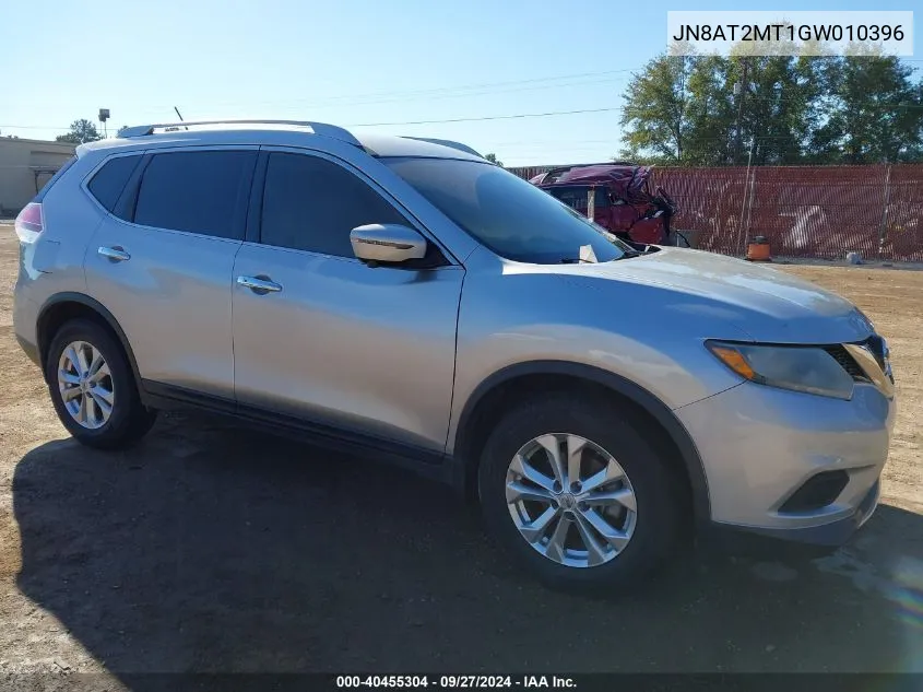 JN8AT2MT1GW010396 2016 Nissan Rogue Sv