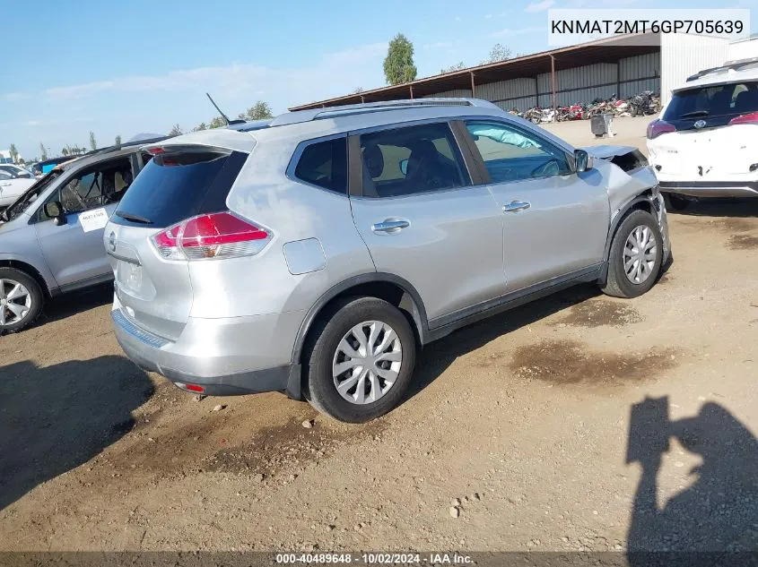 KNMAT2MT6GP705639 2016 Nissan Rogue S