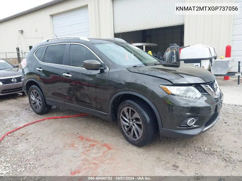 KNMAT2MTXGP737056 2016 Nissan Rogue Sl