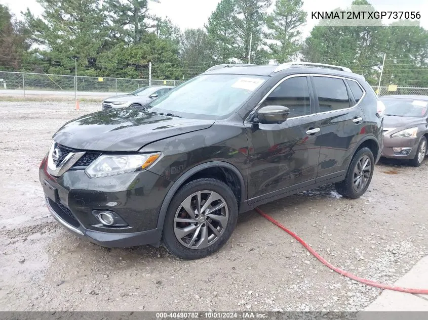 KNMAT2MTXGP737056 2016 Nissan Rogue Sl