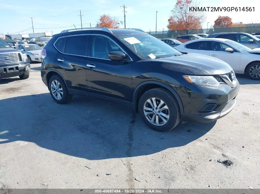 KNMAT2MV9GP614561 2016 Nissan Rogue Sv