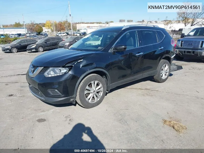 KNMAT2MV9GP614561 2016 Nissan Rogue Sv