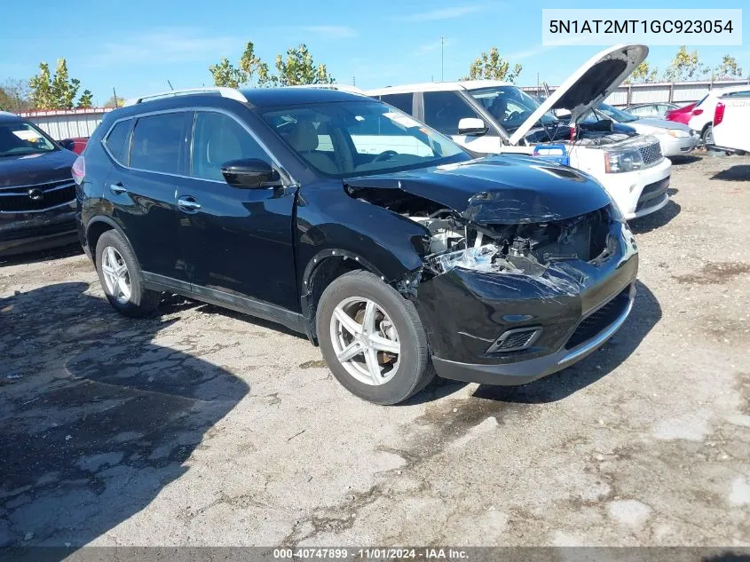 2016 Nissan Rogue Sv VIN: 5N1AT2MT1GC923054 Lot: 40747899