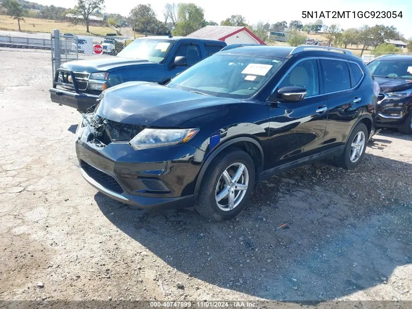 2016 Nissan Rogue Sv VIN: 5N1AT2MT1GC923054 Lot: 40747899