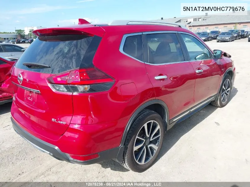 5N1AT2MV0HC779676 2017 Nissan Rogue Sv/Sl