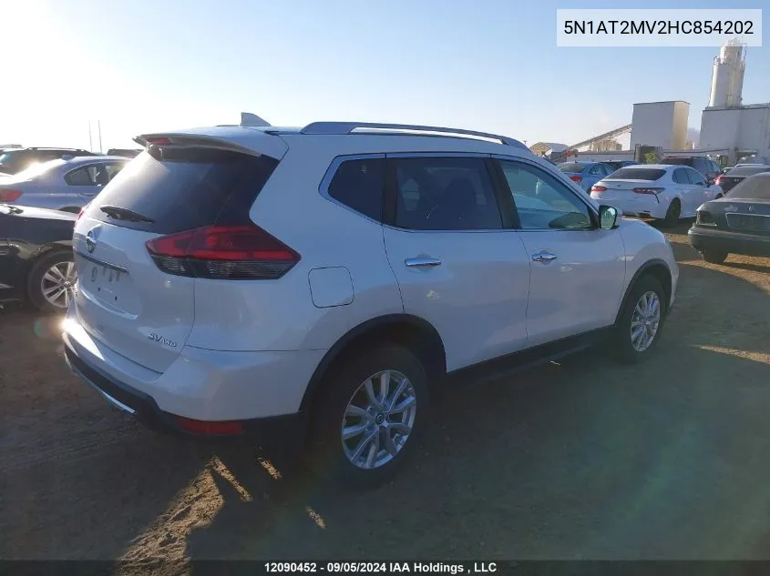 5N1AT2MV2HC854202 2017 Nissan Rogue