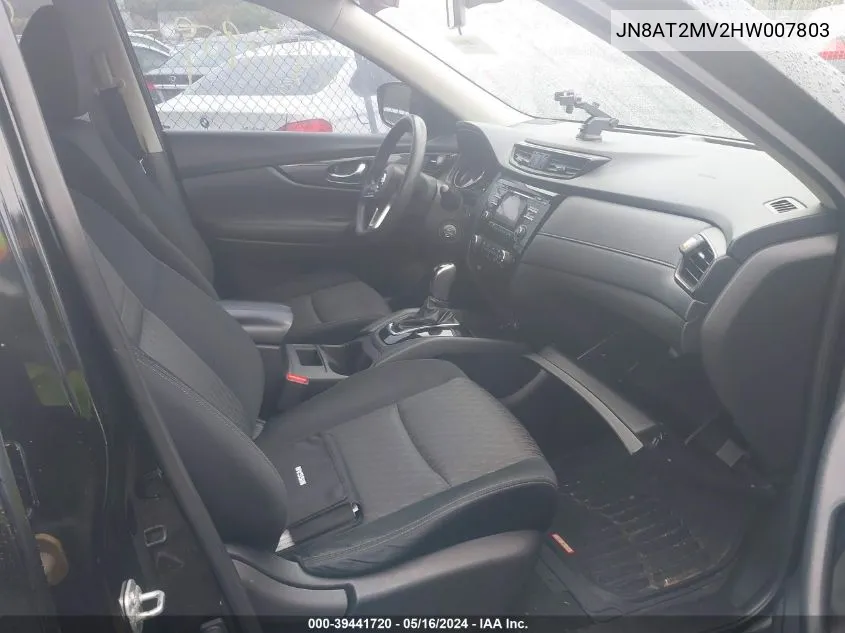 JN8AT2MV2HW007803 2017 Nissan Rogue S