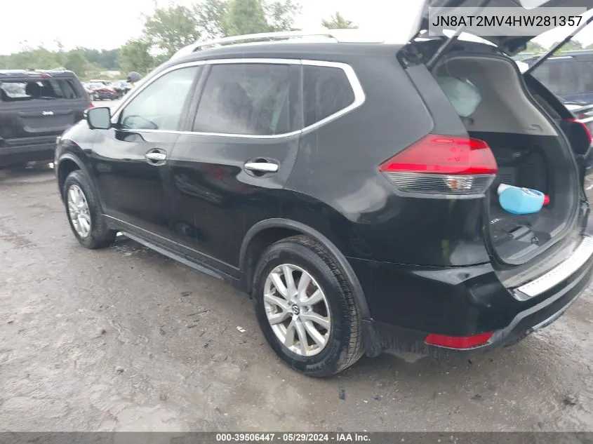 JN8AT2MV4HW281357 2017 Nissan Rogue Sv