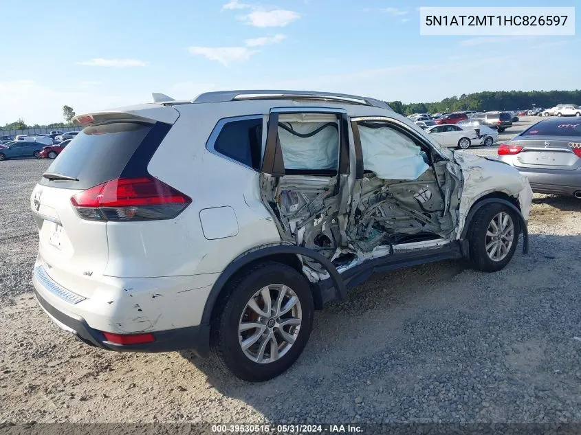 5N1AT2MT1HC826597 2017 Nissan Rogue Sv