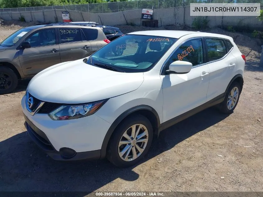 2017 Nissan Rogue Sport S VIN: JN1BJ1CR0HW114307 Lot: 39587934