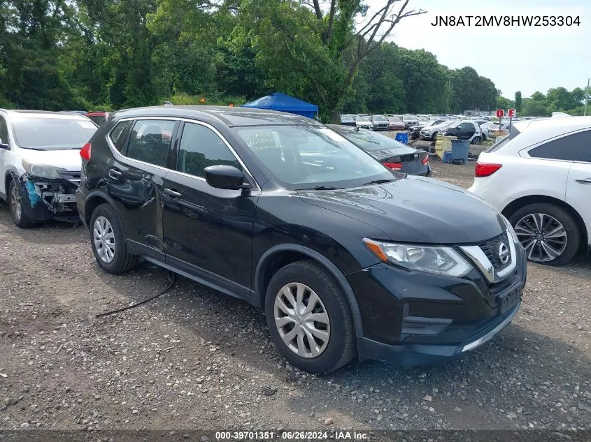 2017 Nissan Rogue S VIN: JN8AT2MV8HW253304 Lot: 39701351