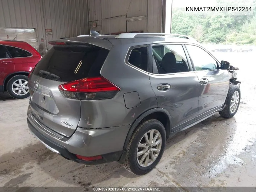 KNMAT2MVXHP542254 2017 Nissan Rogue Sv