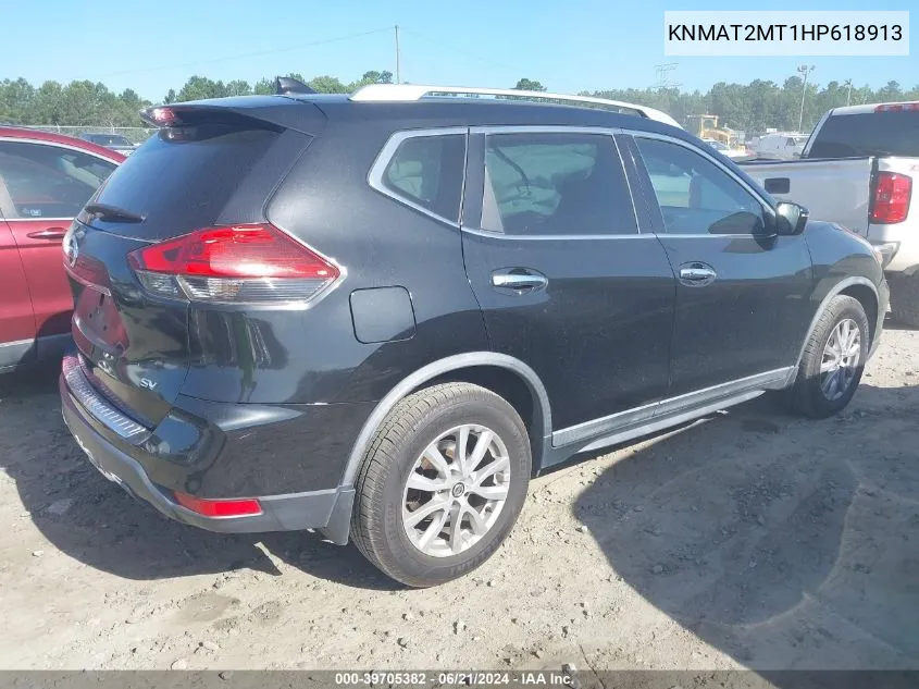 KNMAT2MT1HP618913 2017 Nissan Rogue Sv