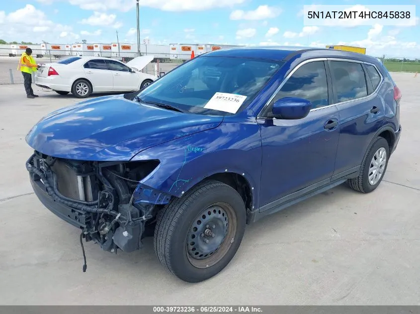 5N1AT2MT4HC845838 2017 Nissan Rogue S