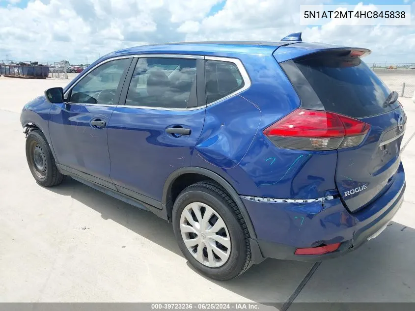 5N1AT2MT4HC845838 2017 Nissan Rogue S