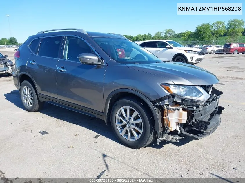 2017 Nissan Rogue Sv VIN: KNMAT2MV1HP568208 Lot: 39725165