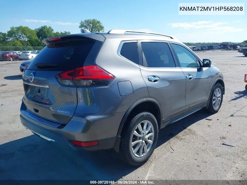 KNMAT2MV1HP568208 2017 Nissan Rogue Sv