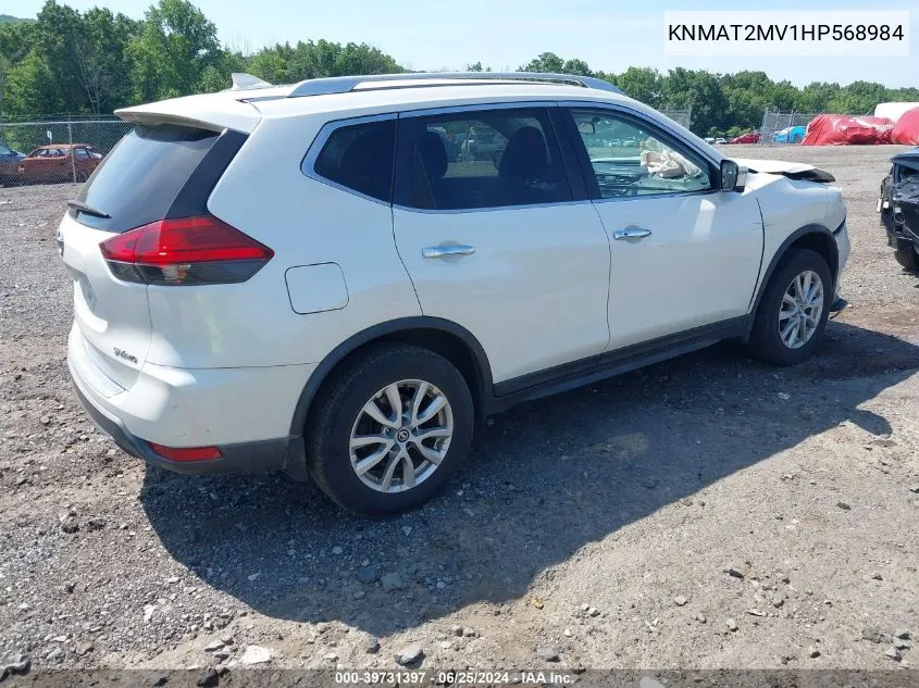 KNMAT2MV1HP568984 2017 Nissan Rogue Sv