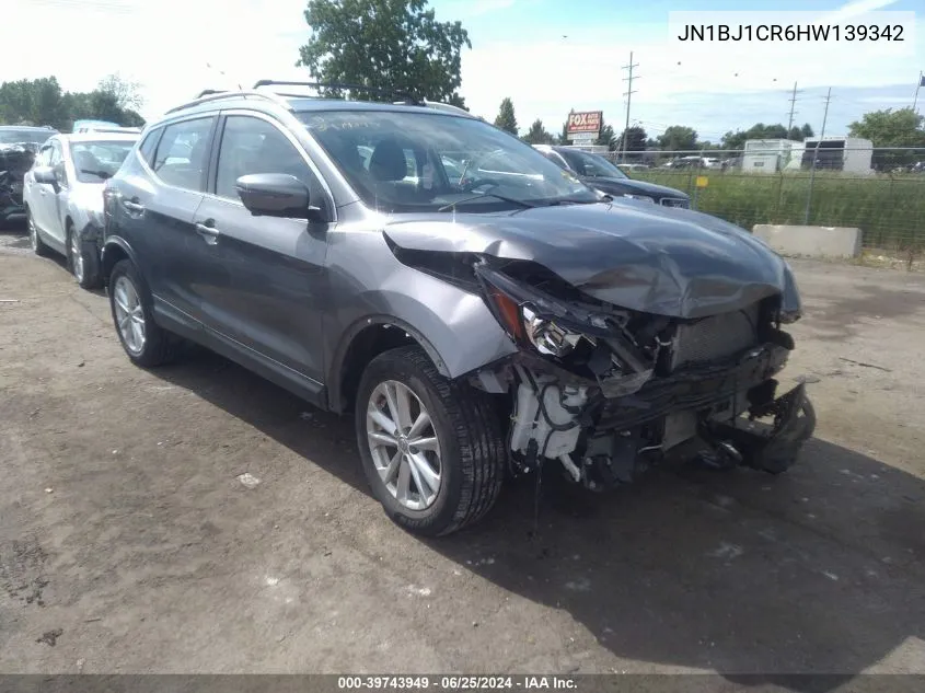 2017 Nissan Rogue Sport Sv VIN: JN1BJ1CR6HW139342 Lot: 39743949