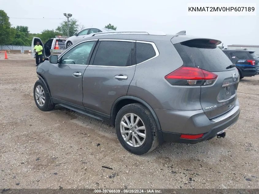 KNMAT2MV0HP607189 2017 Nissan Rogue Sv