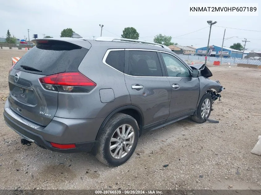 KNMAT2MV0HP607189 2017 Nissan Rogue Sv