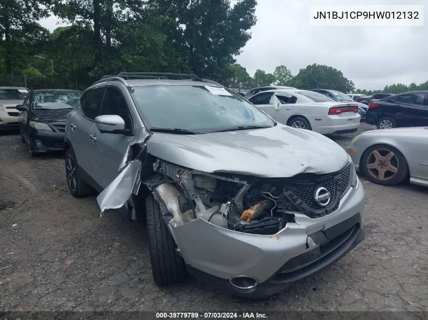 2017 Nissan Rogue Sport Sl VIN: JN1BJ1CP9HW012132 Lot: 39779789