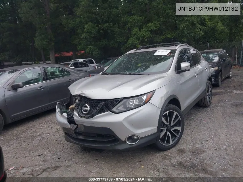 2017 Nissan Rogue Sport Sl VIN: JN1BJ1CP9HW012132 Lot: 39779789