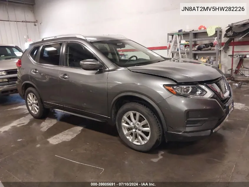 JN8AT2MV5HW282226 2017 Nissan Rogue Sv