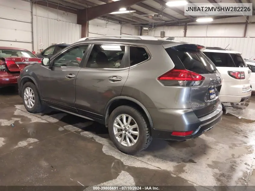 JN8AT2MV5HW282226 2017 Nissan Rogue Sv