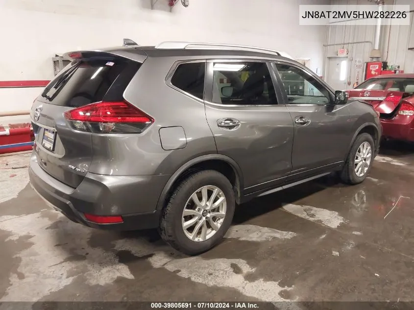 JN8AT2MV5HW282226 2017 Nissan Rogue Sv