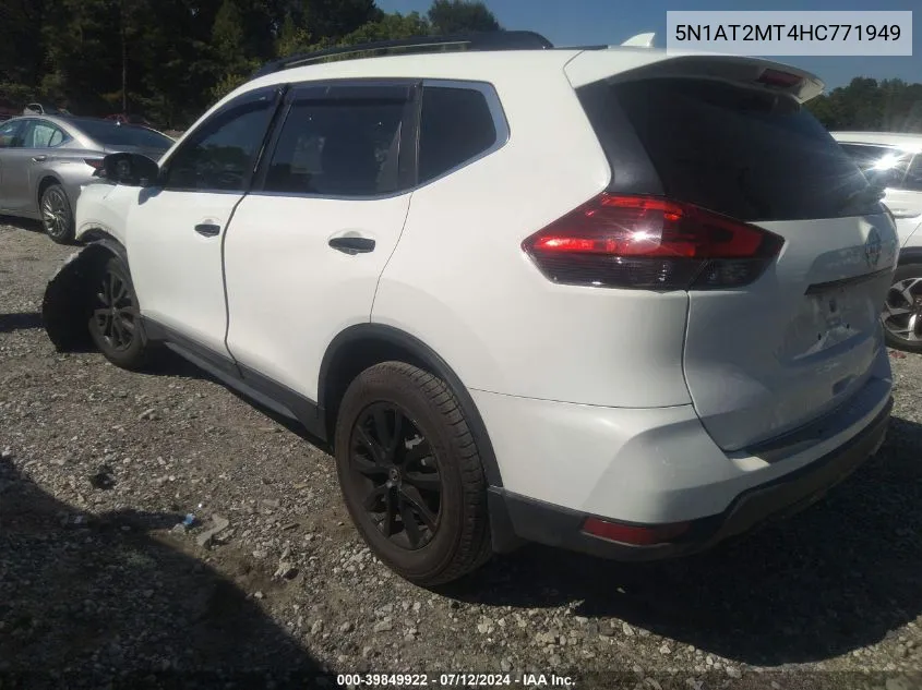 5N1AT2MT4HC771949 2017 Nissan Rogue Sv