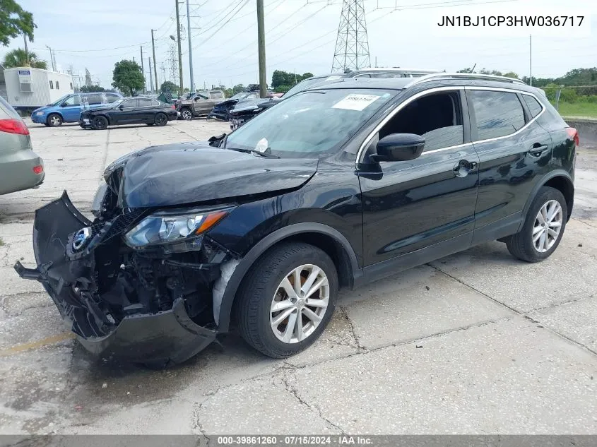 2017 Nissan Rogue Sport Sv VIN: JN1BJ1CP3HW036717 Lot: 39861260