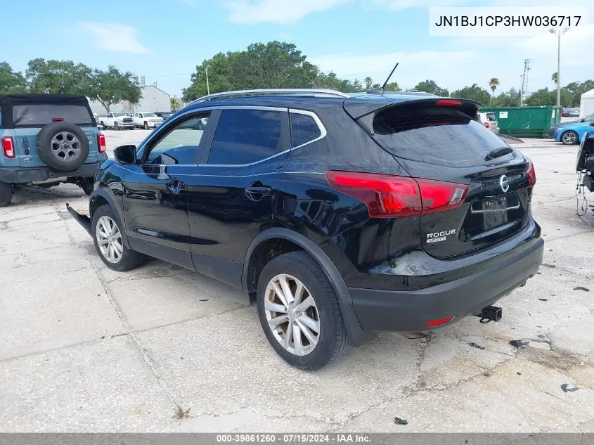 2017 Nissan Rogue Sport Sv VIN: JN1BJ1CP3HW036717 Lot: 39861260