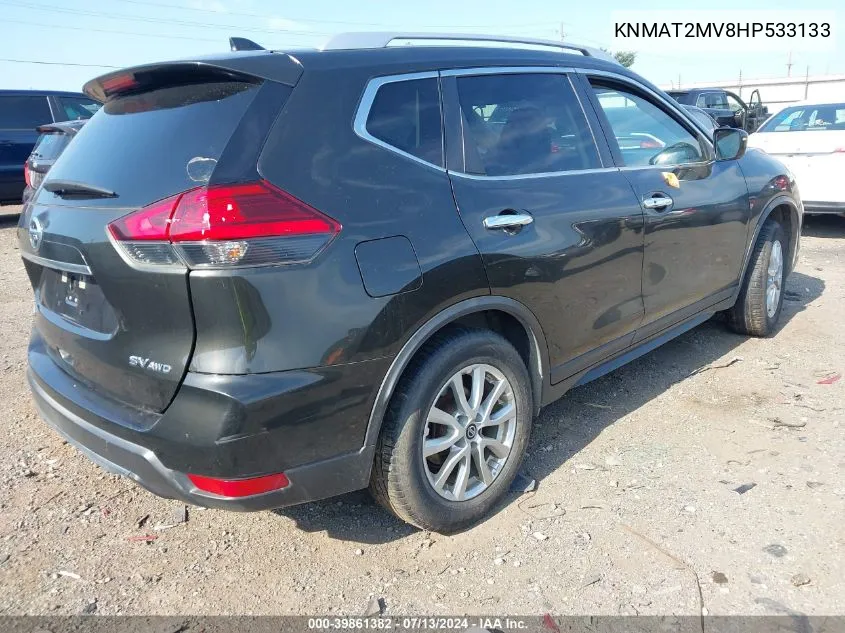 KNMAT2MV8HP533133 2017 Nissan Rogue Sv