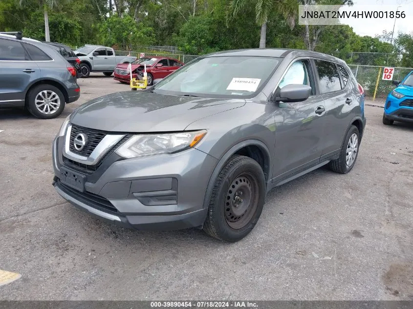 JN8AT2MV4HW001856 2017 Nissan Rogue S