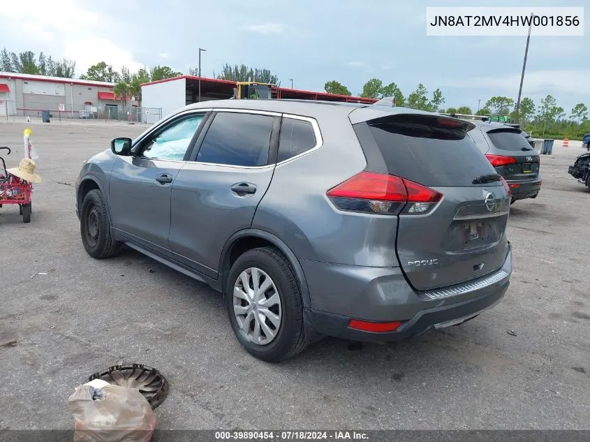 JN8AT2MV4HW001856 2017 Nissan Rogue S