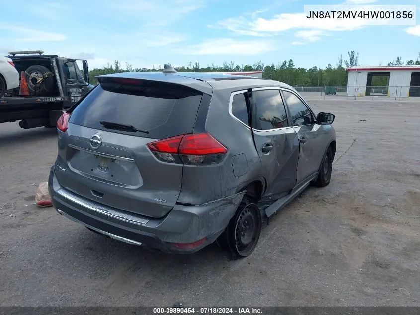 JN8AT2MV4HW001856 2017 Nissan Rogue S