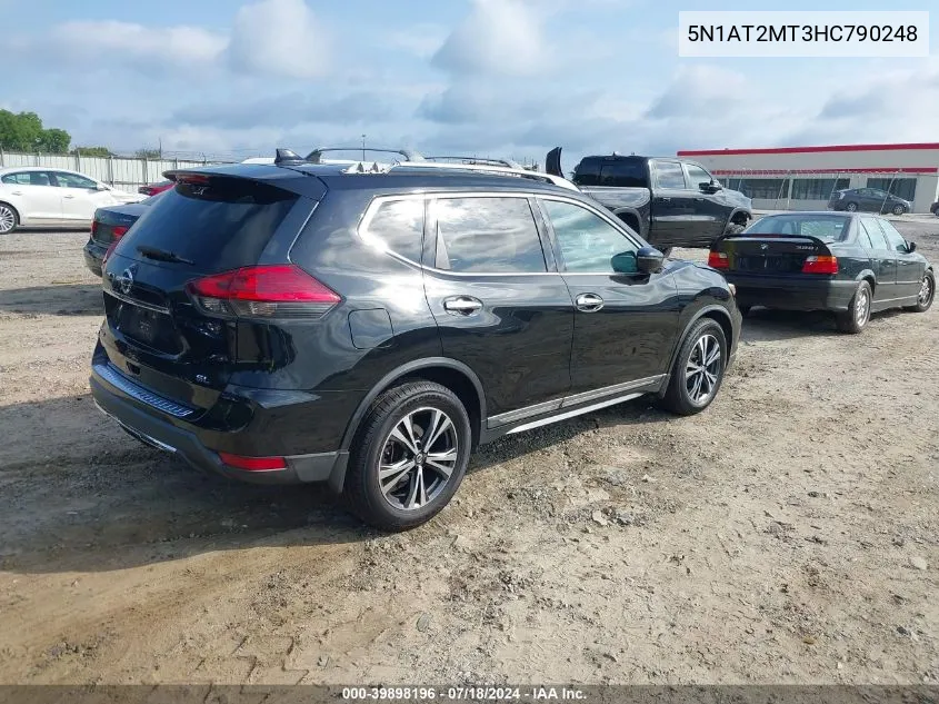 5N1AT2MT3HC790248 2017 Nissan Rogue Sl