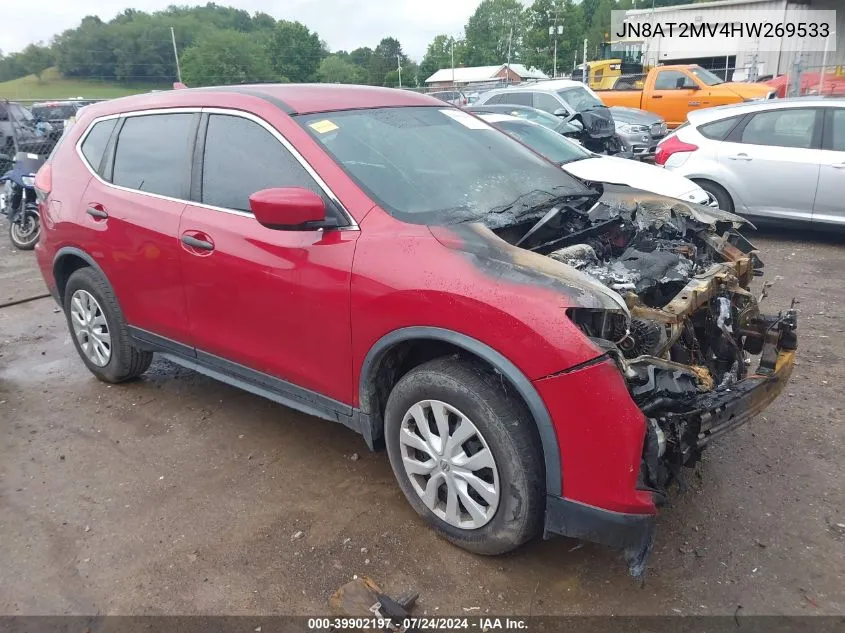 2017 Nissan Rogue S VIN: JN8AT2MV4HW269533 Lot: 39902197