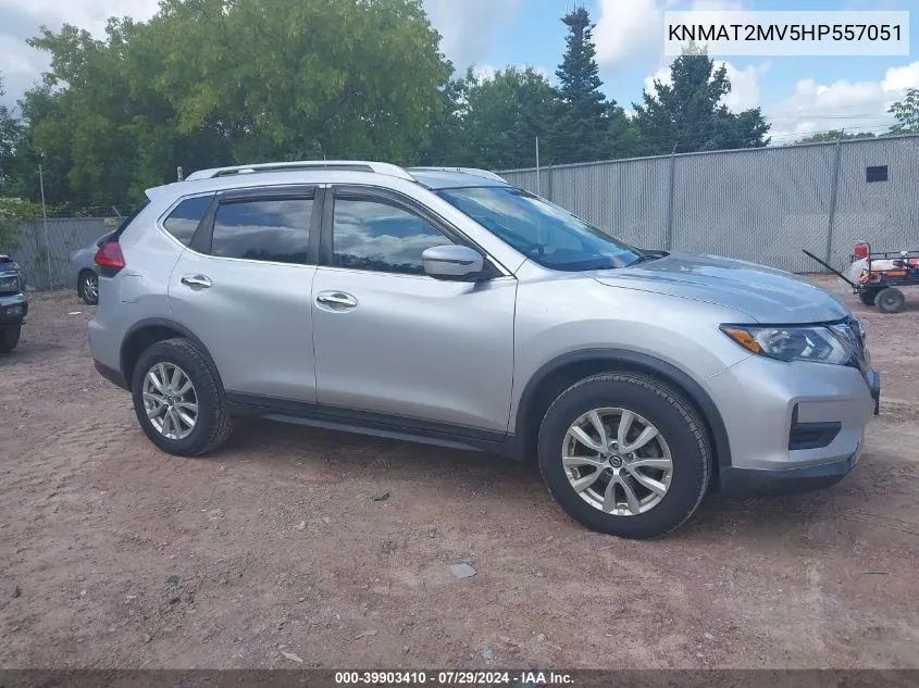 KNMAT2MV5HP557051 2017 Nissan Rogue Sv