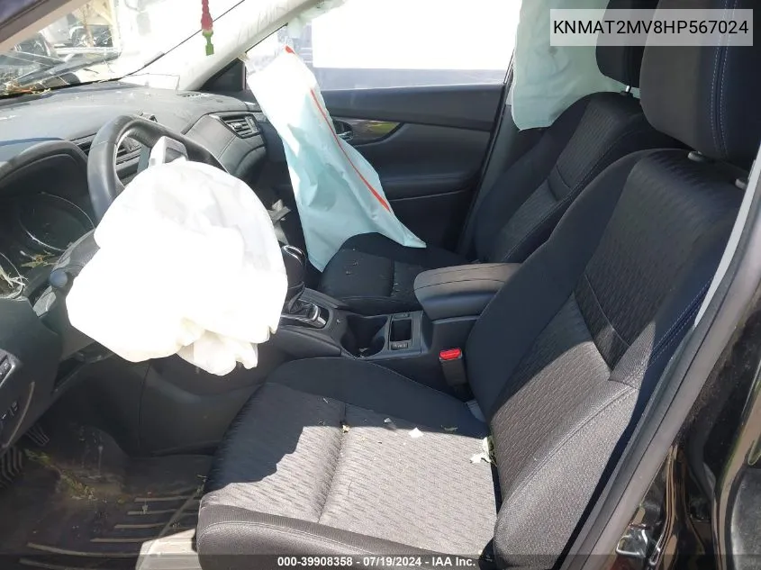 KNMAT2MV8HP567024 2017 Nissan Rogue Sv