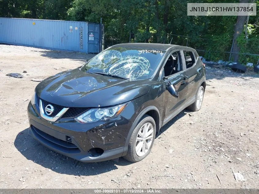 JN1BJ1CR1HW137854 2017 Nissan Rogue Sport S