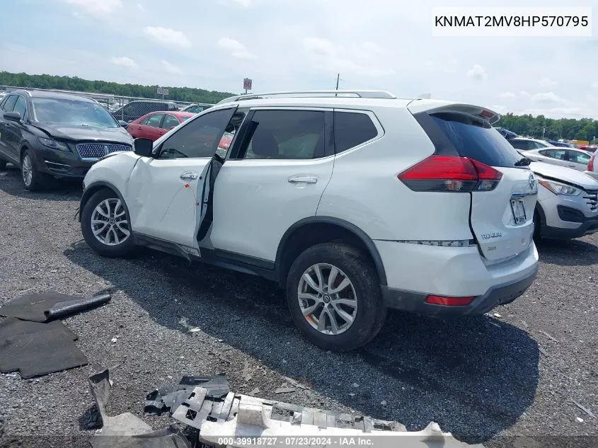 KNMAT2MV8HP570795 2017 Nissan Rogue Sv