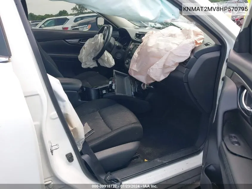 KNMAT2MV8HP570795 2017 Nissan Rogue Sv