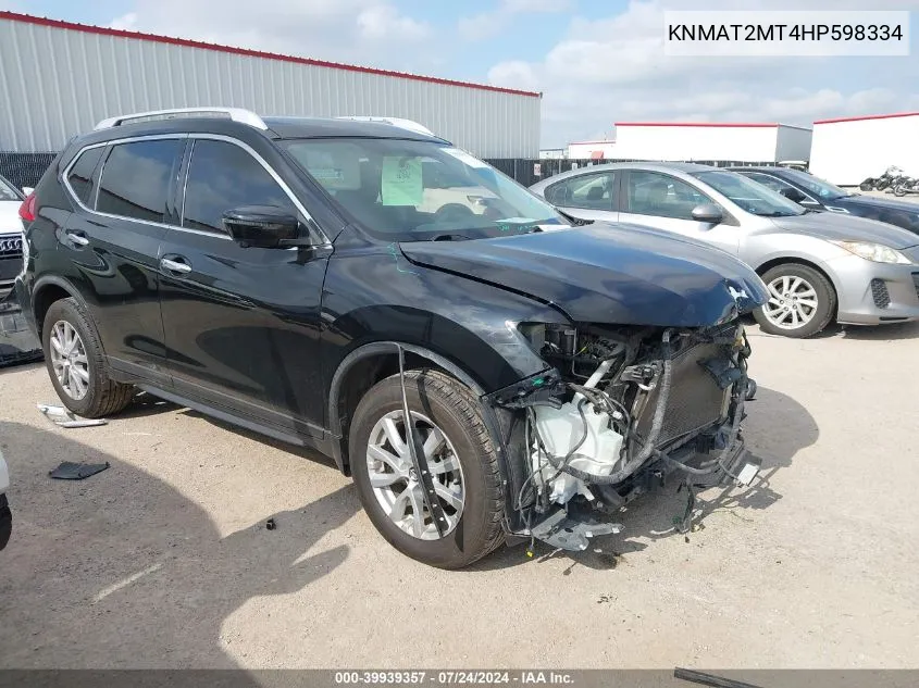 KNMAT2MT4HP598334 2017 Nissan Rogue Sv