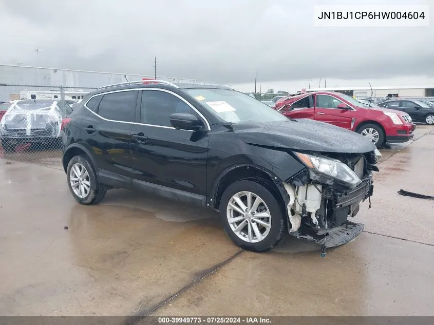 2017 Nissan Rogue Sport Sv VIN: JN1BJ1CP6HW004604 Lot: 39949773