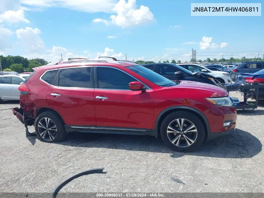 JN8AT2MT4HW406811 2017 Nissan Rogue Sl